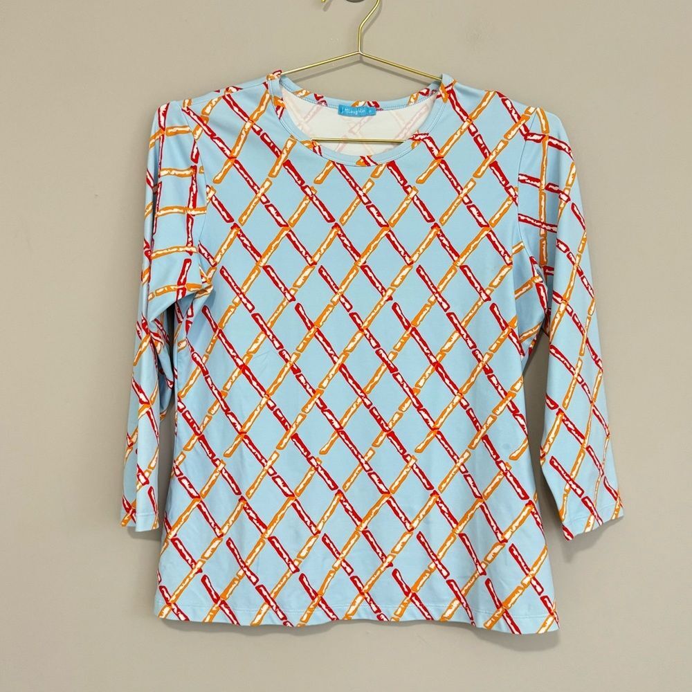 J McLaughlin 3/4 sleeve top